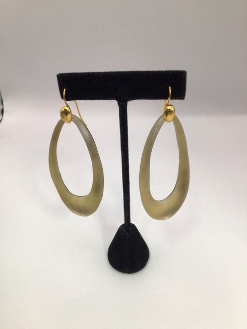 Alexis Bittar Oval Lucite Earrings